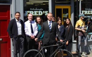 Brave employees take on City Cycle Challenge!